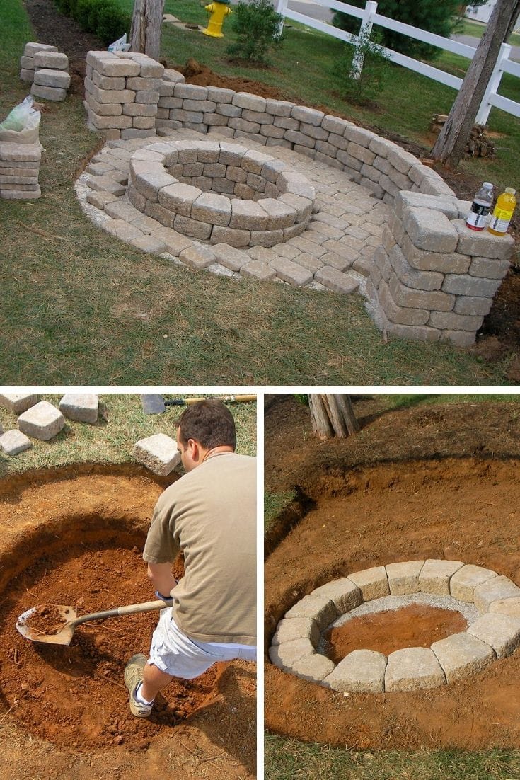 fire pits outdoor fire pit designs on 19 Diy Fire Pit Ideas That Wont Break The Bank In 2021 Houszed