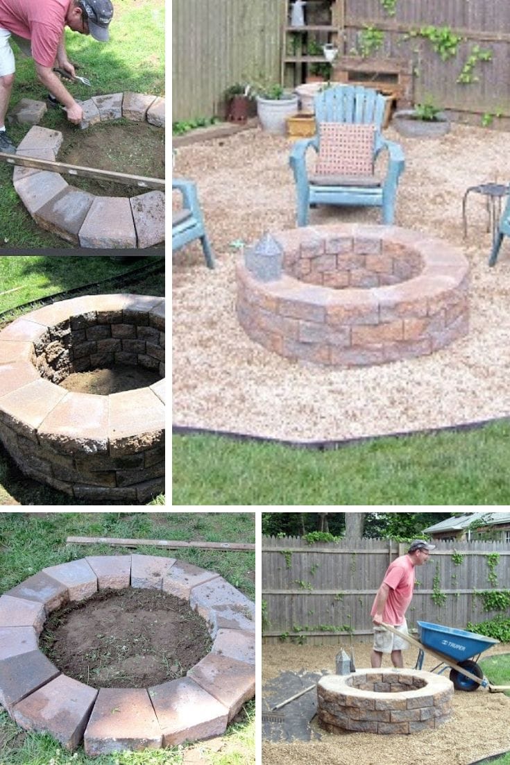 designing circular patio with firepit on 19 Diy Fire Pit Ideas That Wont Break The Bank In 2021 Houszed