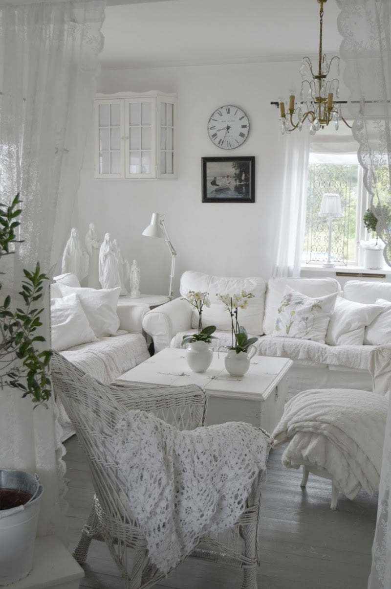 Fresh Look at Shabby Chic Living Room Ideas Grey