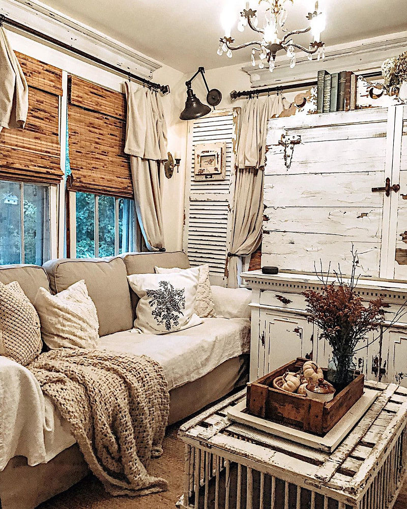 25 Wonderful Shabby Chic Living Room Decor Ideas In 2022 Houszed - Rustic Chic Home Decor Ideas