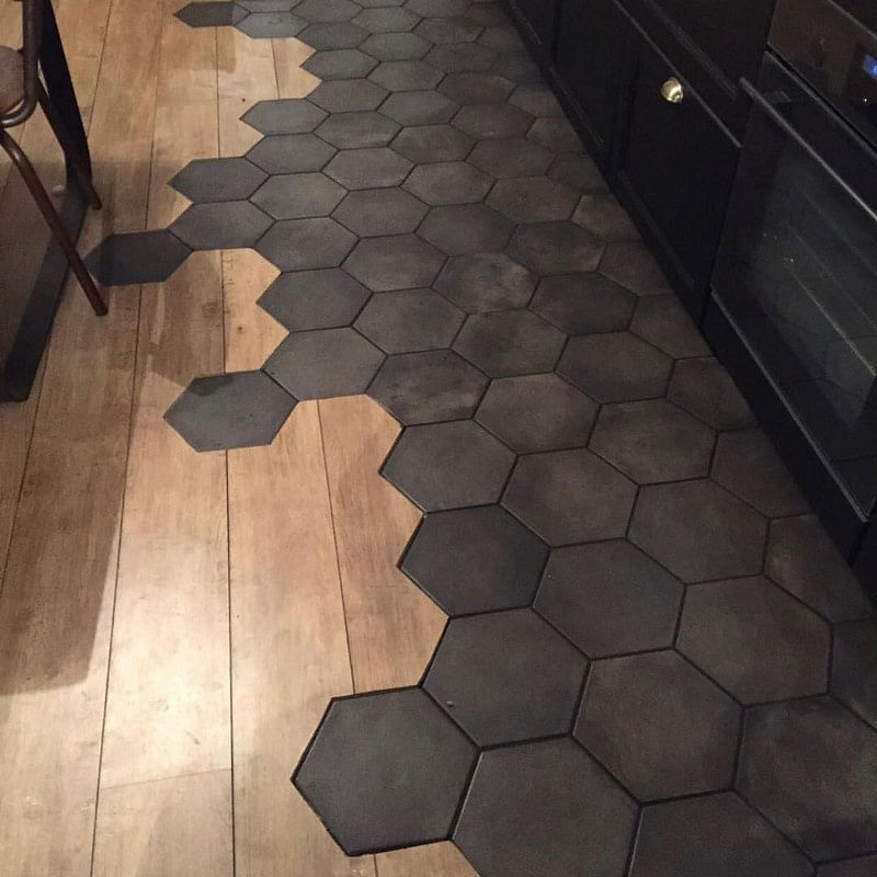 25 Stylish Floor Transition Ideas That, Tile To Hardwood Floor Transition Strips
