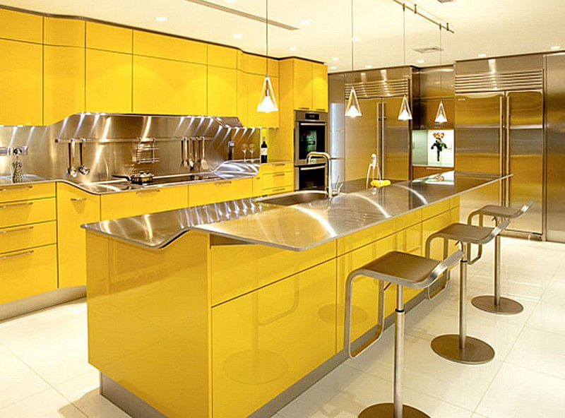 26 Yellow Kitchen Ideas That Make The Sun Shine Indoors Houszed