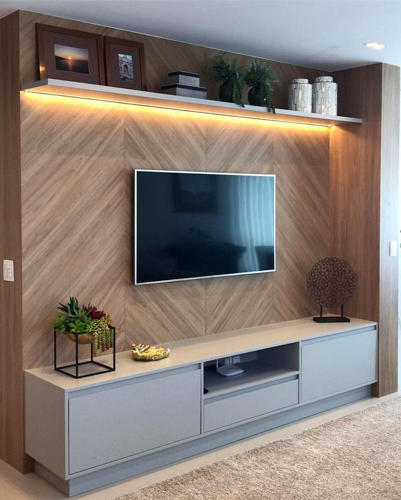 Small Apartment TV Wall Design: Maximizing Space and Style