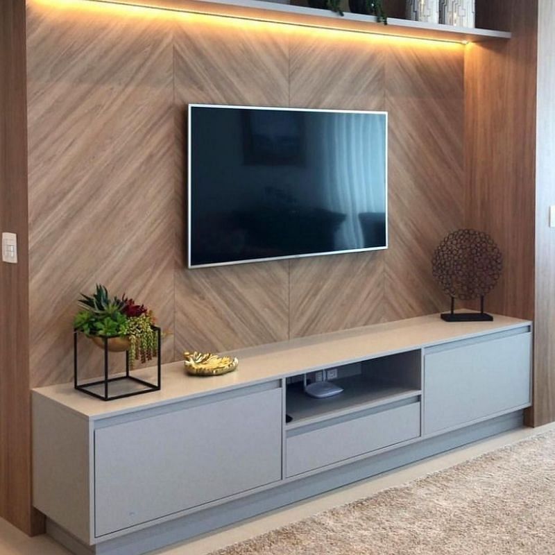 21 Tv Wall Ideas That Look Crazy Good In 2021 Houszed - Tv Wall Design Wood