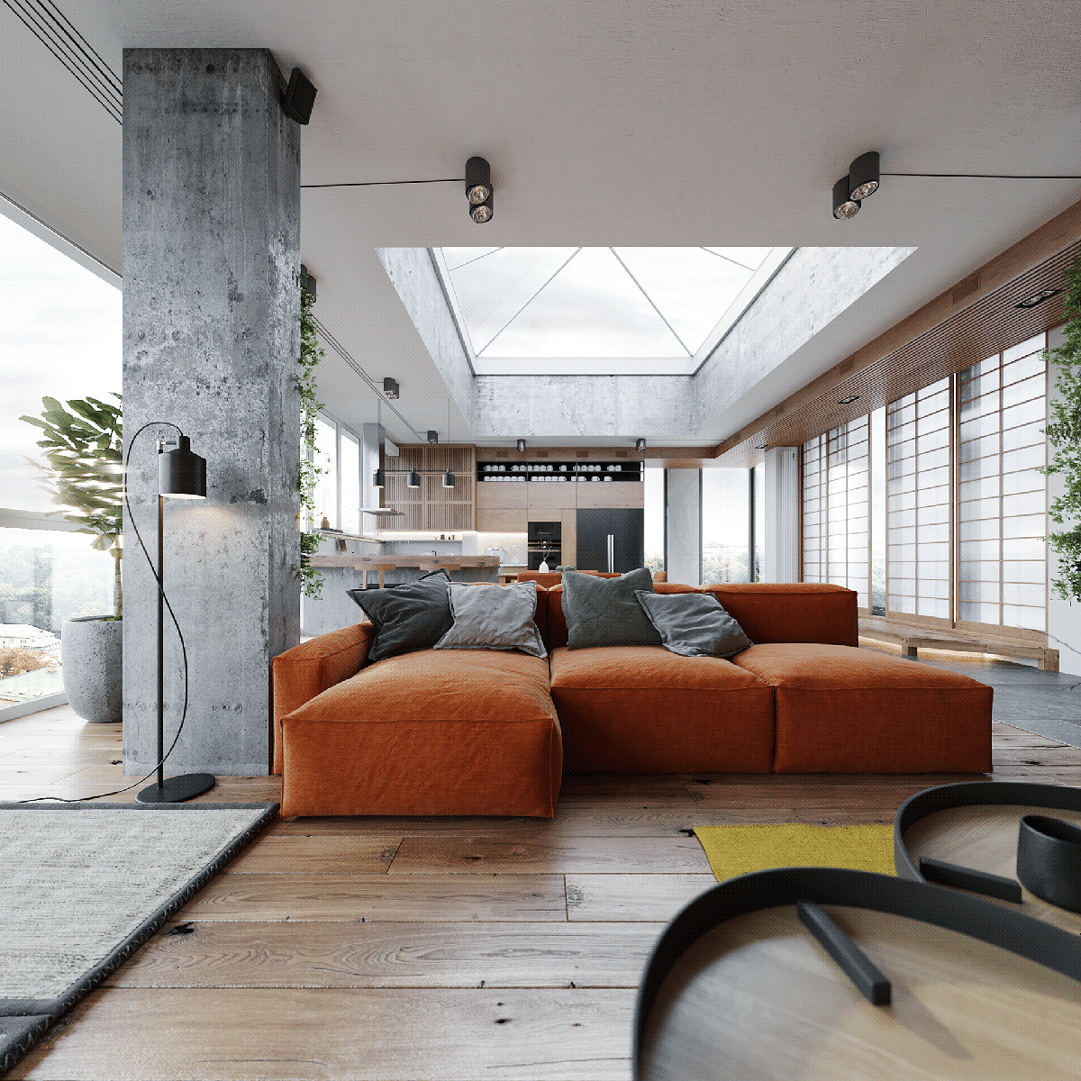 Japanese Apartment Interior Design That Makes A Statement In 2021 Houszed