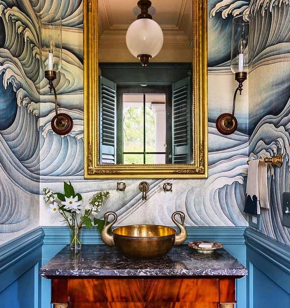 Wallpaper Trends 2021 Powder Room Image ID 12