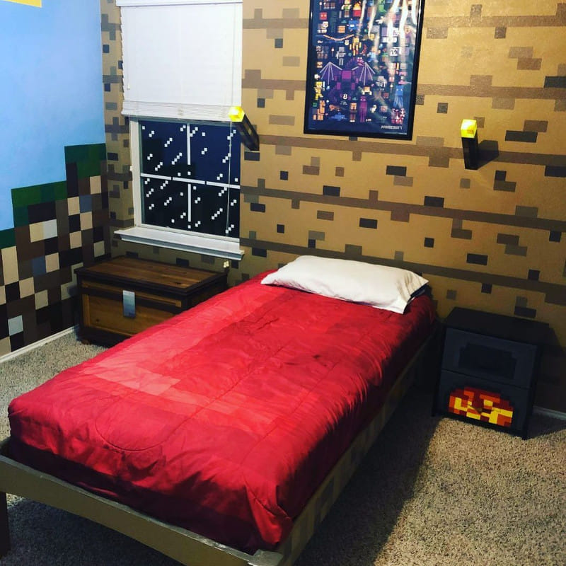 11 Minecraft Bedroom Ideas That Rock In 22 Houszed