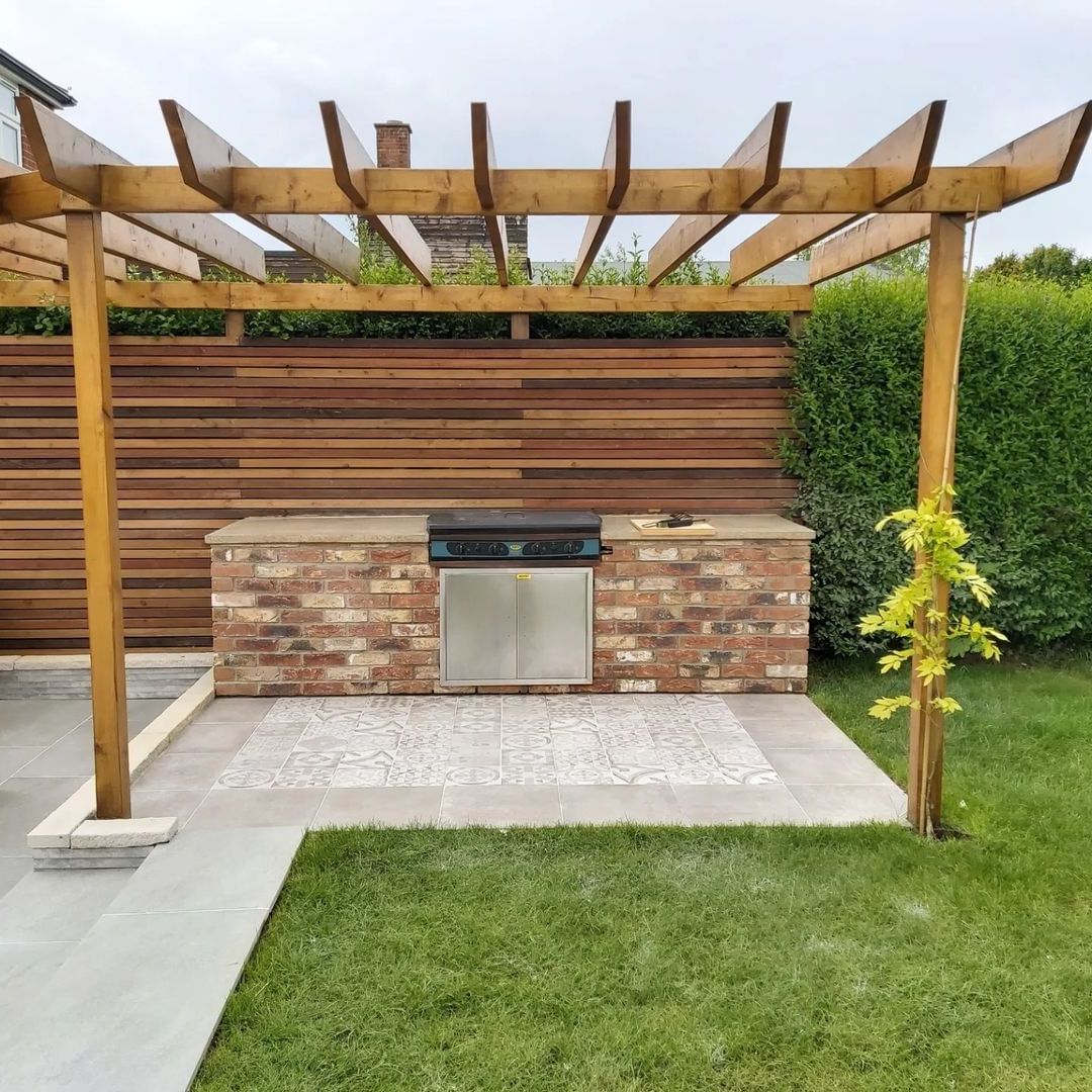44 Outdoor BBQ Area Ideas That Are Smoking Hot in 2024 Houszed