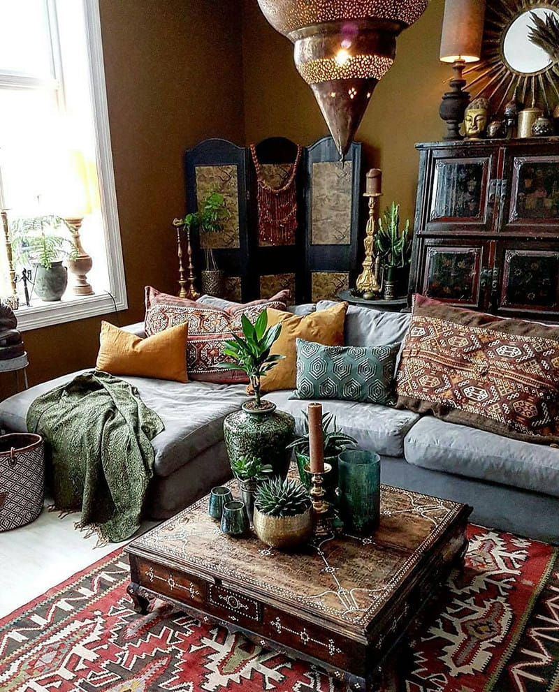 17+ Moroccan Living Room Ideas to Get the Look in 2025 | Houszed, image size:800x991