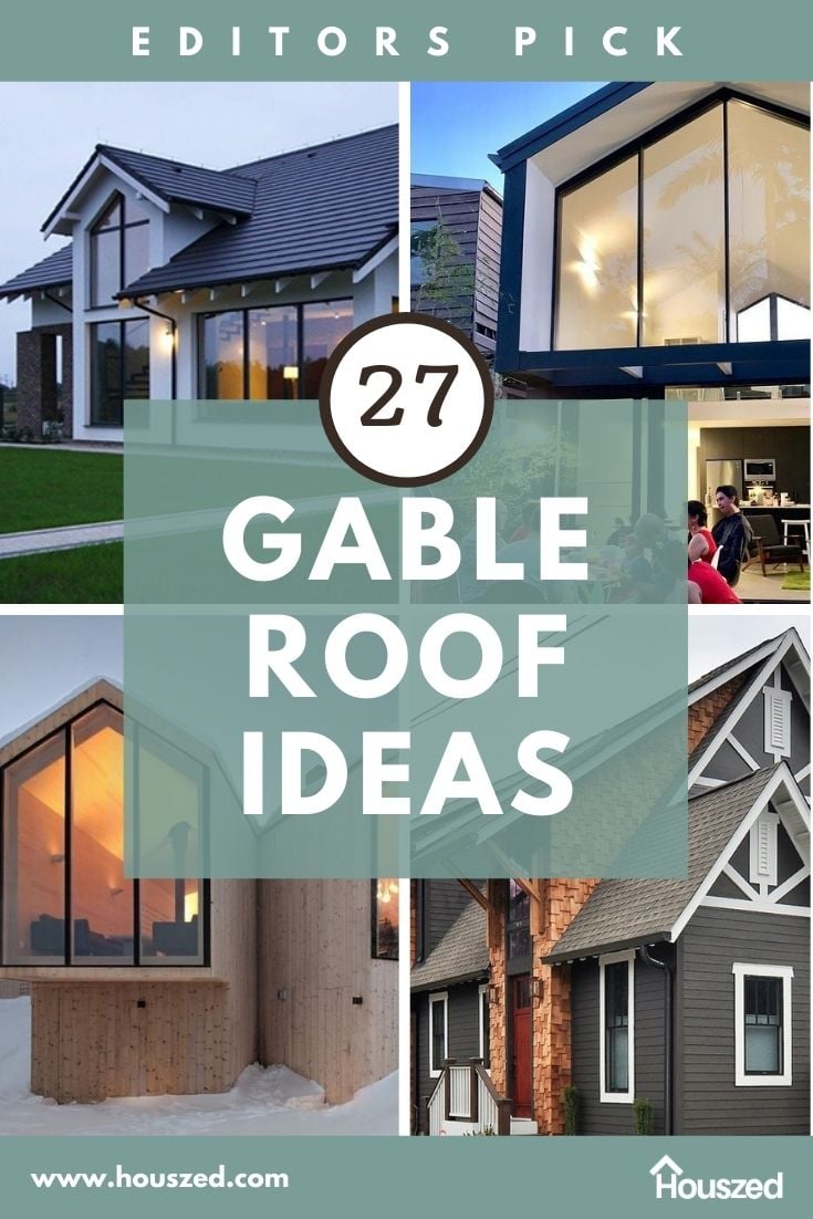 5 Most Popular Gable Roof Designs And 26 Ideas Digsdigs