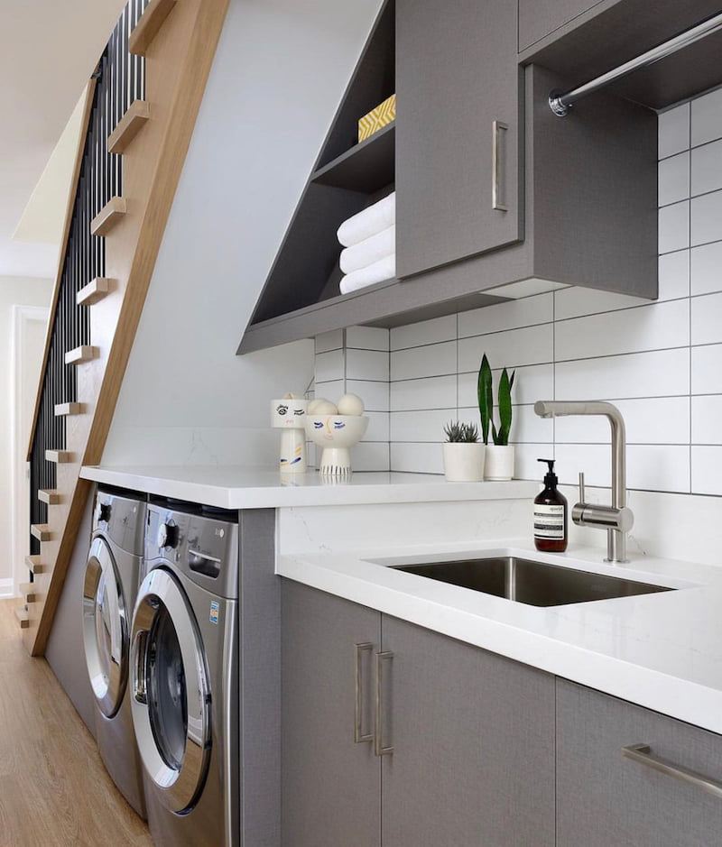 Diy Unfinished Basement Laundry Room Ideas