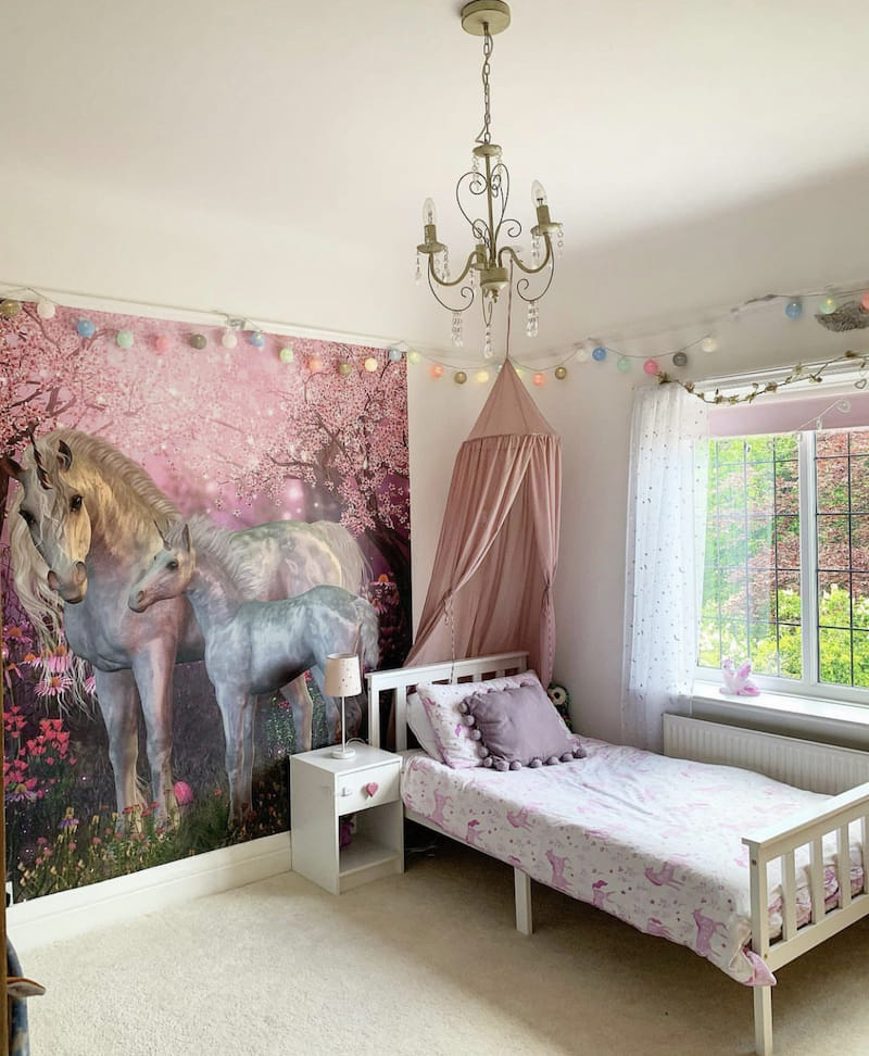Cute Unicorn Unicorn Girls Bedroom Cute Unicorn Themed Girls