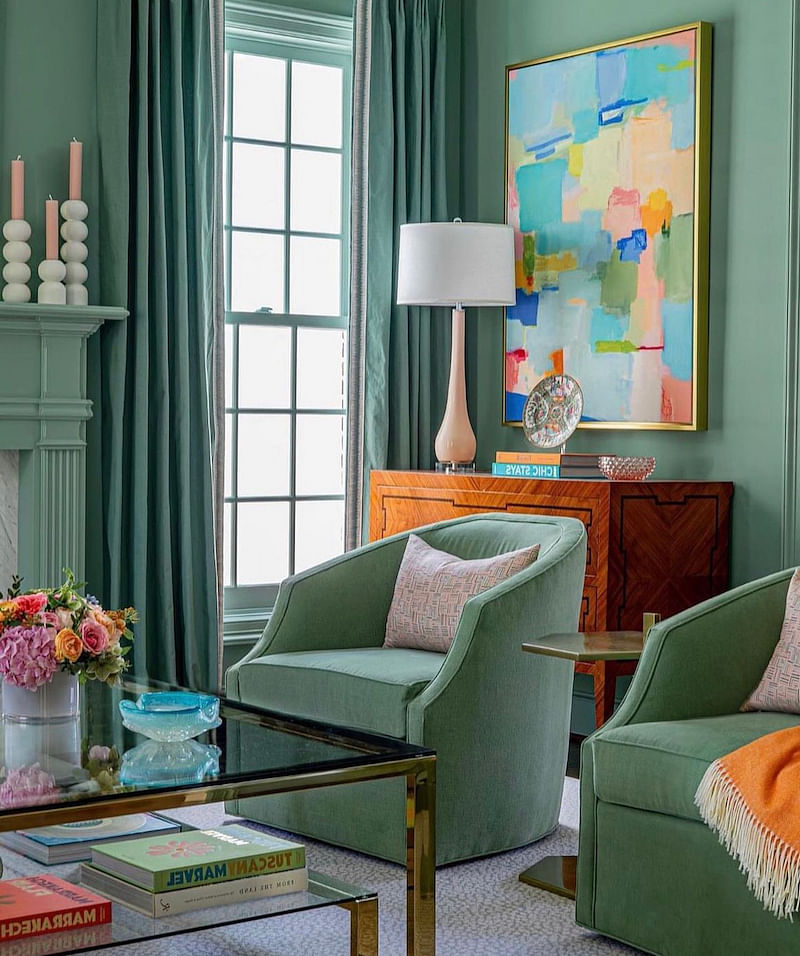 What's Hot On Pinterest: Living Room Paint Color Ideas